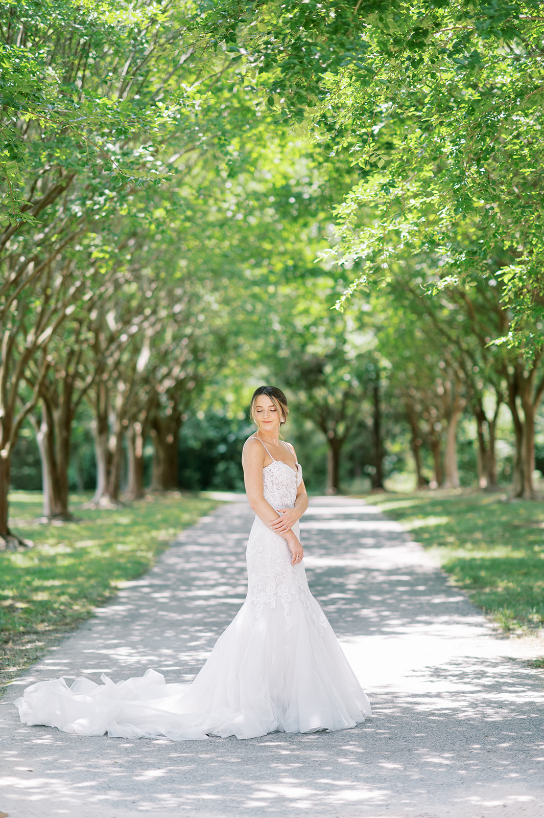 Bride at Walnut Hill in Raleigh NC