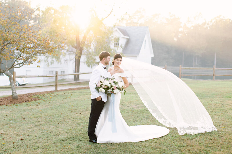 Sunset destination wedding in Raleigh NC